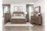 Corbin Rustic Brown Panel Bedroom Set
