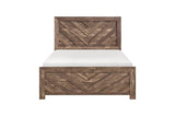Corbin Rustic Brown Panel Bedroom Set