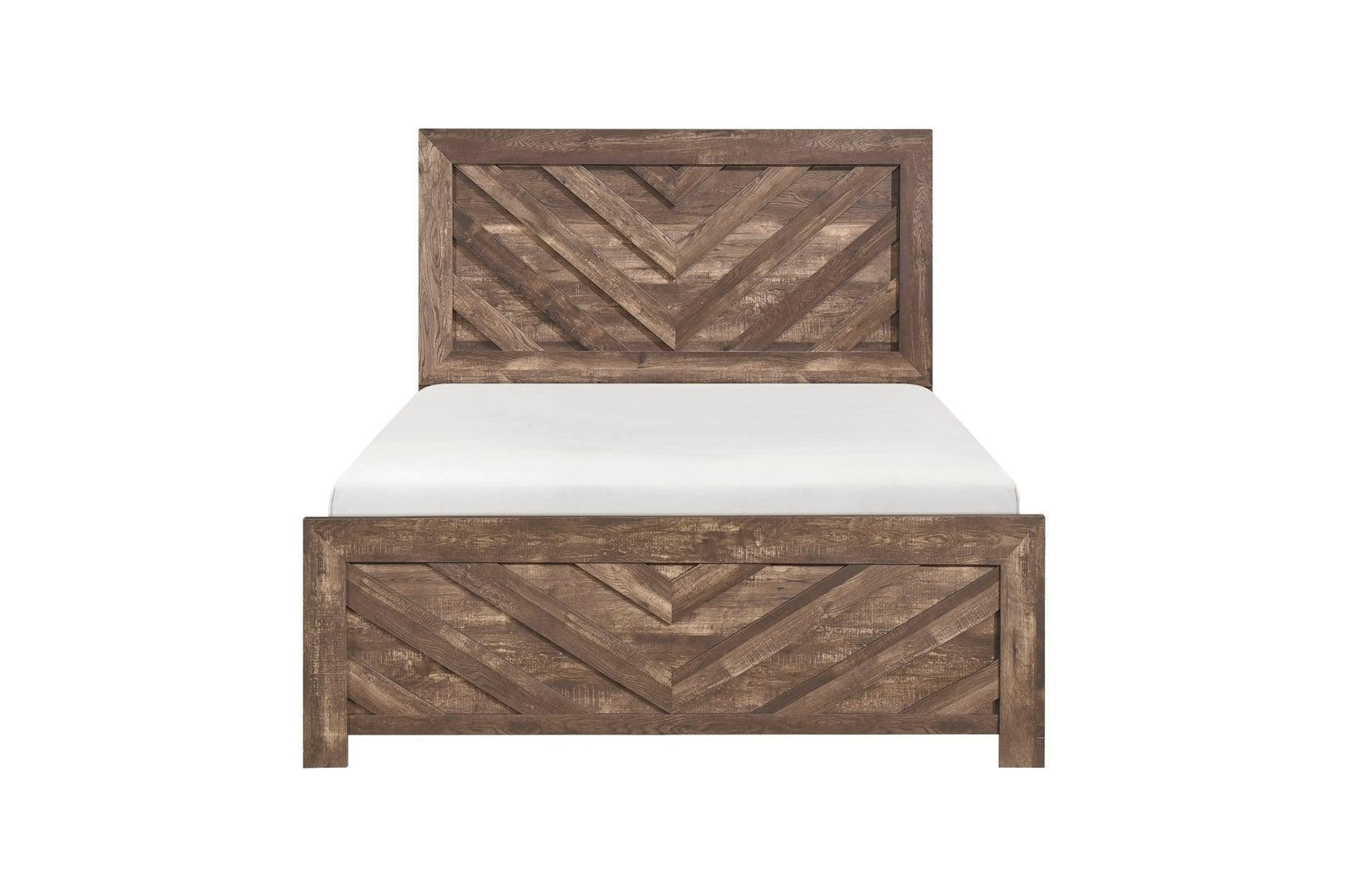 Corbin Rustic Brown Panel Bedroom Set