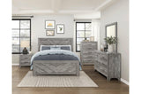 Corbin Rustic Gray Panel Bedroom Set