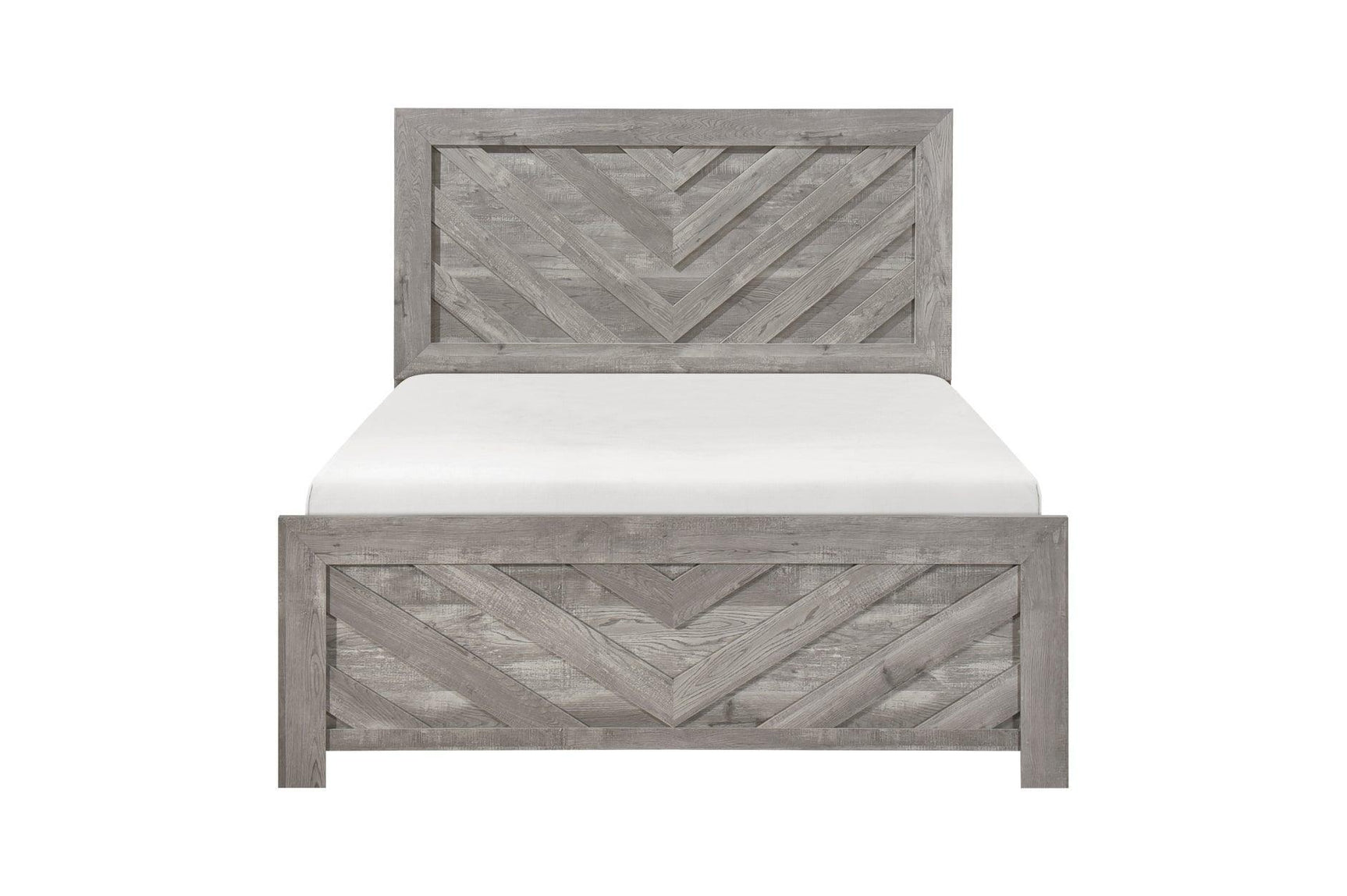 Corbin Rustic Gray Panel Bedroom Set