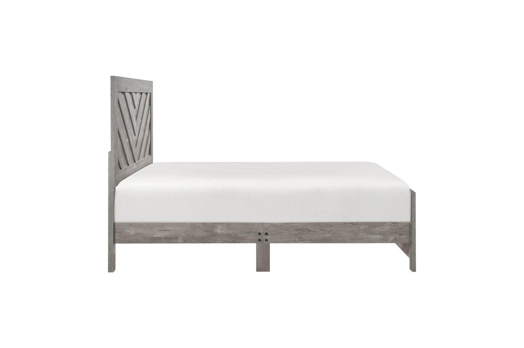 Corbin Rustic Gray Panel Bedroom Set