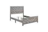Corbin Rustic Gray Panel Bedroom Set