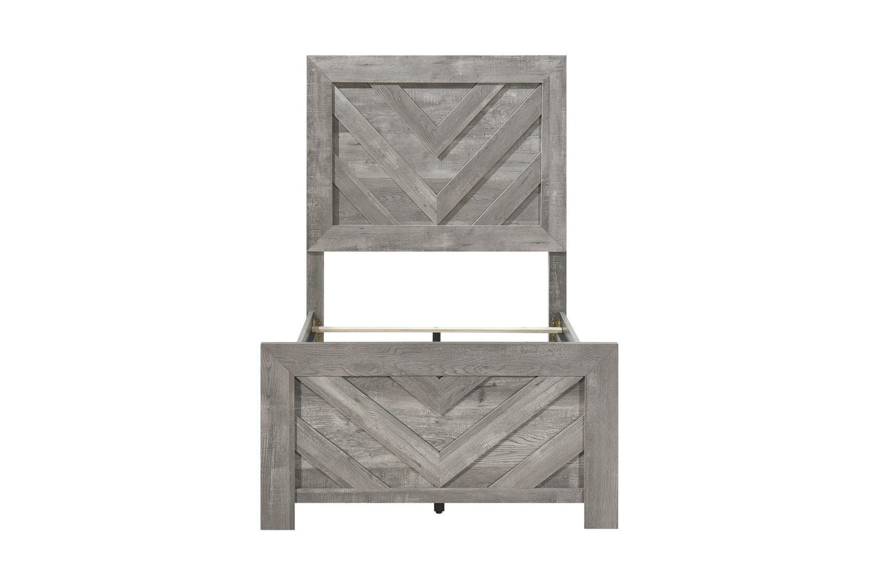 Corbin Rustic Gray Panel Bedroom Set