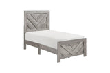 Corbin Rustic Gray Panel Bedroom Set