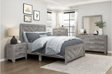 Corbin Rustic Gray Panel Bedroom Set