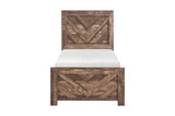Corbin Rustic Brown Panel Bedroom Set