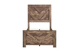 Corbin Rustic Brown Panel Bedroom Set