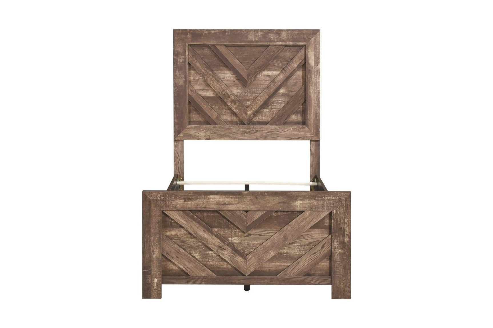 Corbin Rustic Brown Panel Bedroom Set