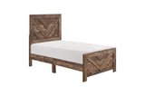 Corbin Rustic Brown Panel Bedroom Set