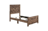 Corbin Rustic Brown Panel Bedroom Set