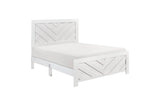 Corbin Rustic White Panel Bedroom Set