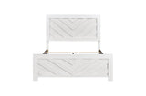 Corbin Rustic White Panel Bedroom Set