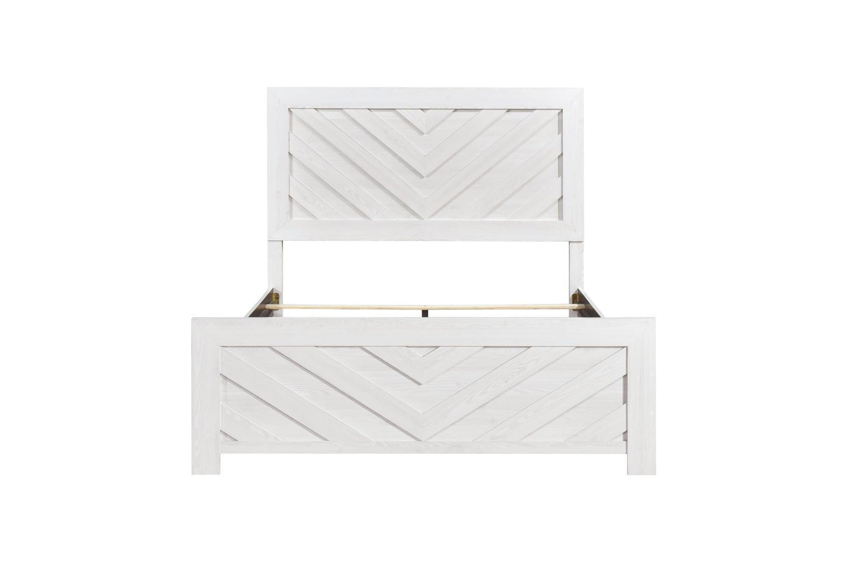 Corbin Rustic White Panel Bedroom Set
