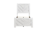 Corbin Rustic White Panel Bedroom Set