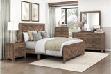Corbin Rustic Brown Panel Bedroom Set