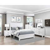 Tereza White Panel Full Bed