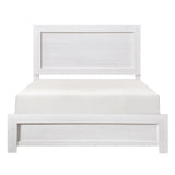 Tereza White Panel Queen Bed