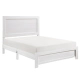 Tereza White Panel Full Bed