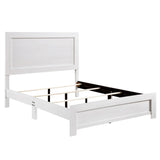 Tereza White Panel Full Bed
