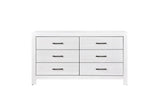 Corbin Rustic White Panel Bedroom Set