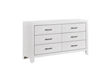 Corbin Rustic White Panel Bedroom Set