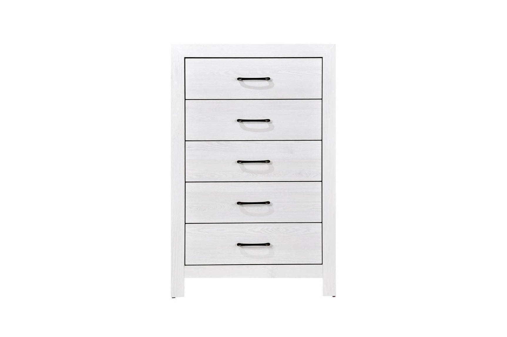 Corbin Rustic White Panel Bedroom Set