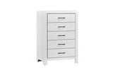 Corbin Rustic White Panel Bedroom Set