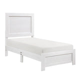 Corbin White Panel Twin Bed
