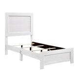 Corbin White Panel Twin Bed