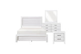 Corbin White Panel Bedroom Set