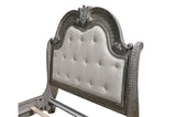 Bennington Gray Upholstered Tufted Panel Bedroom Set
