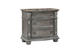 Bennington Gray Upholstered Tufted Panel Bedroom Set