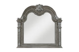 Bennington Gray Upholstered Tufted Panel Bedroom Set