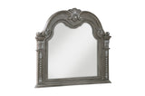 Bennington Gray Upholstered Tufted Panel Bedroom Set