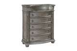 Bennington Gray Upholstered Tufted Panel Bedroom Set