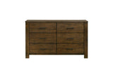 Sullivan Dark Brown Bookcase Storage Platform Bedroom Set