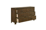 Sullivan Dark Brown Bookcase Storage Platform Bedroom Set