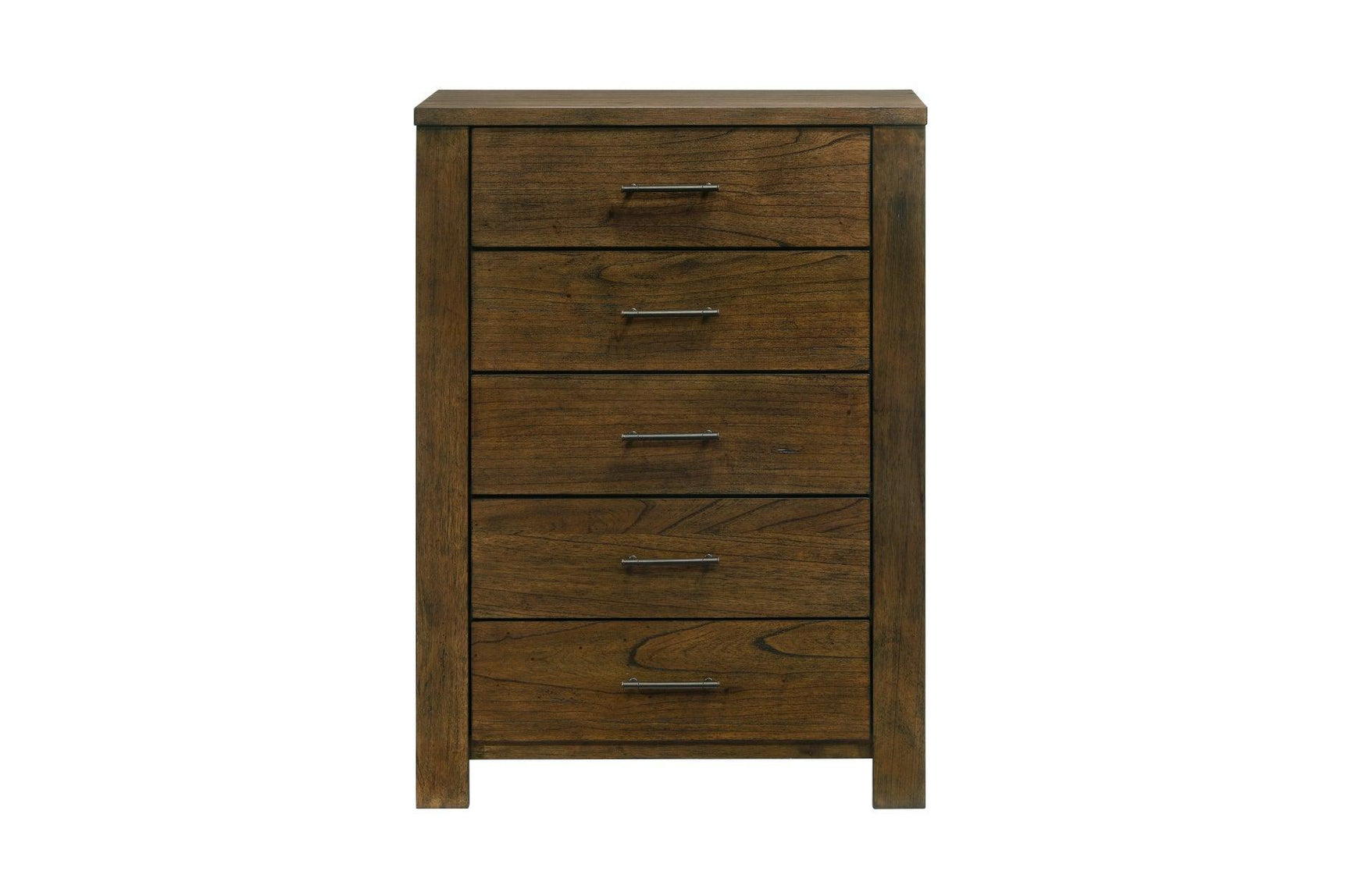 Sullivan Dark Brown Bookcase Storage Platform Bedroom Set