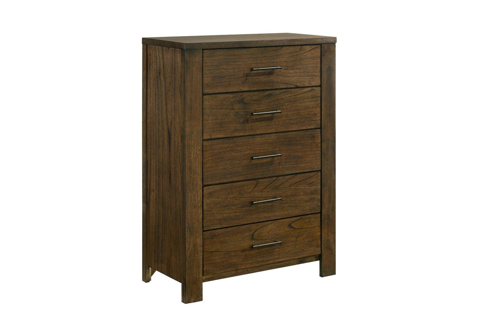 Sullivan Dark Brown Bookcase Storage Platform Bedroom Set