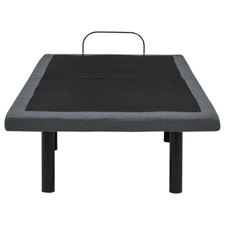 Weston Twin XL Dual-Motor Massage Adjustable Bed Base in Black and Grey — product image 8