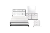 Davi White Panel Bedroom Set