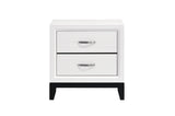 Davi White Panel Bedroom Set