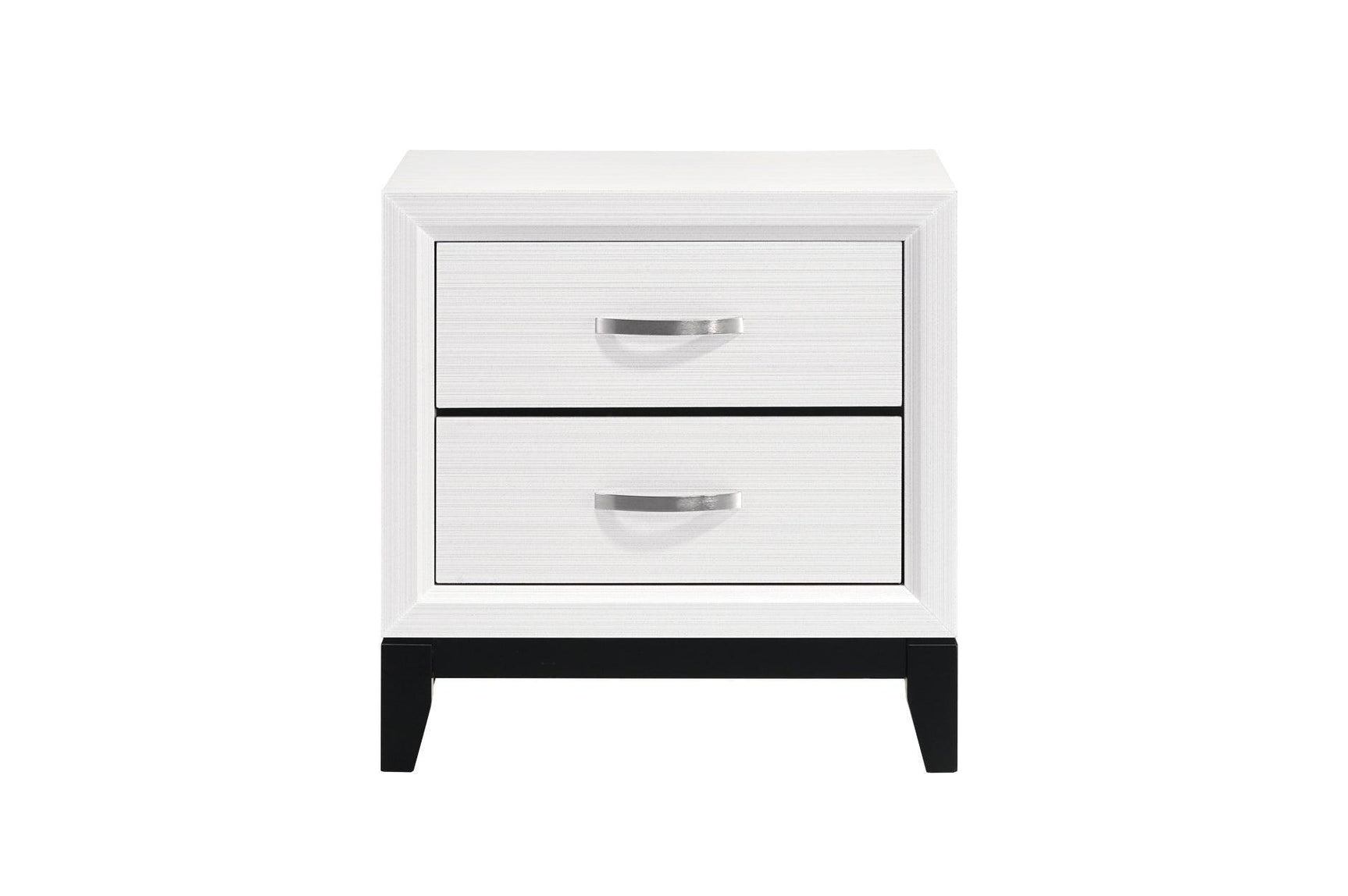 Davi White Panel Bedroom Set