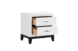 Davi White Panel Bedroom Set
