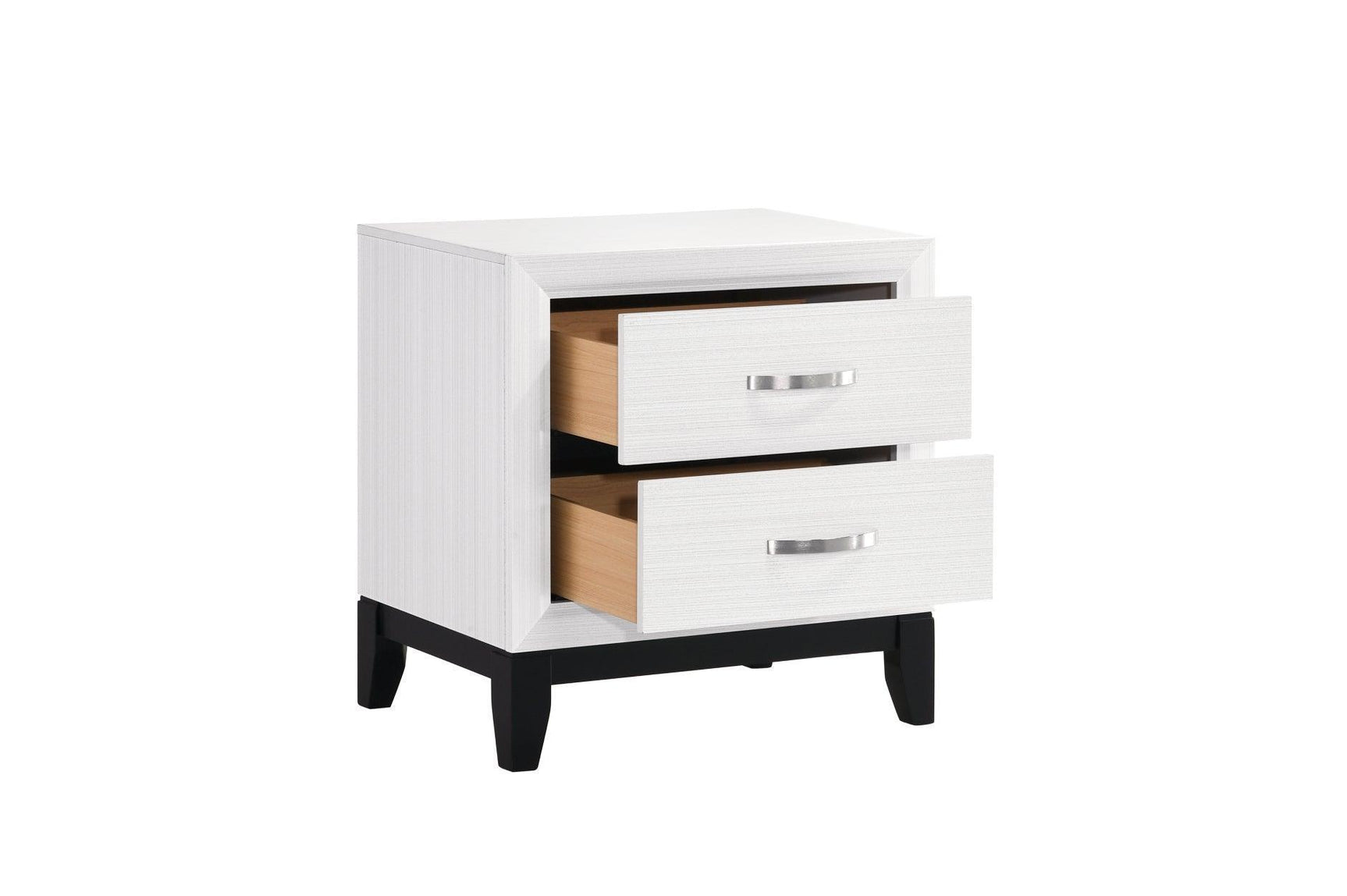 Davi White Panel Bedroom Set