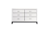 Davi White Panel Bedroom Set