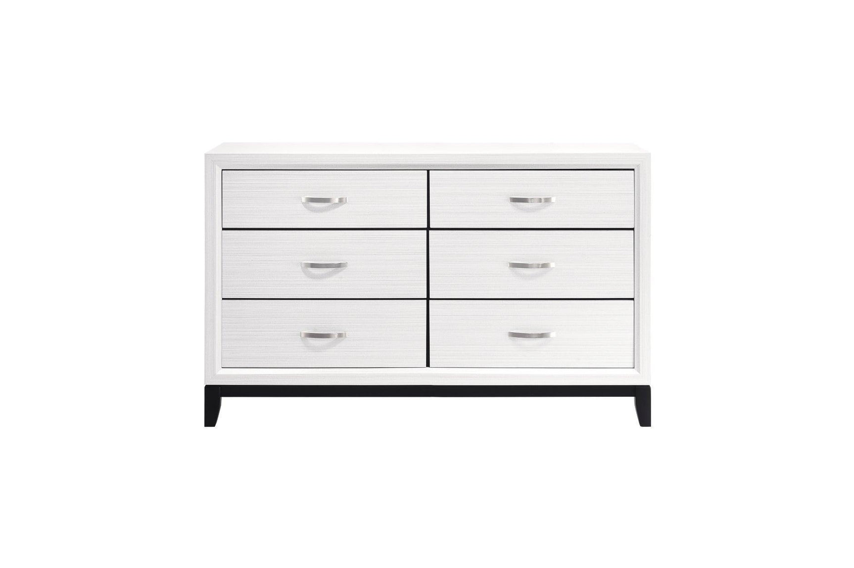 Davi White Panel Bedroom Set