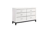 Davi White Panel Bedroom Set