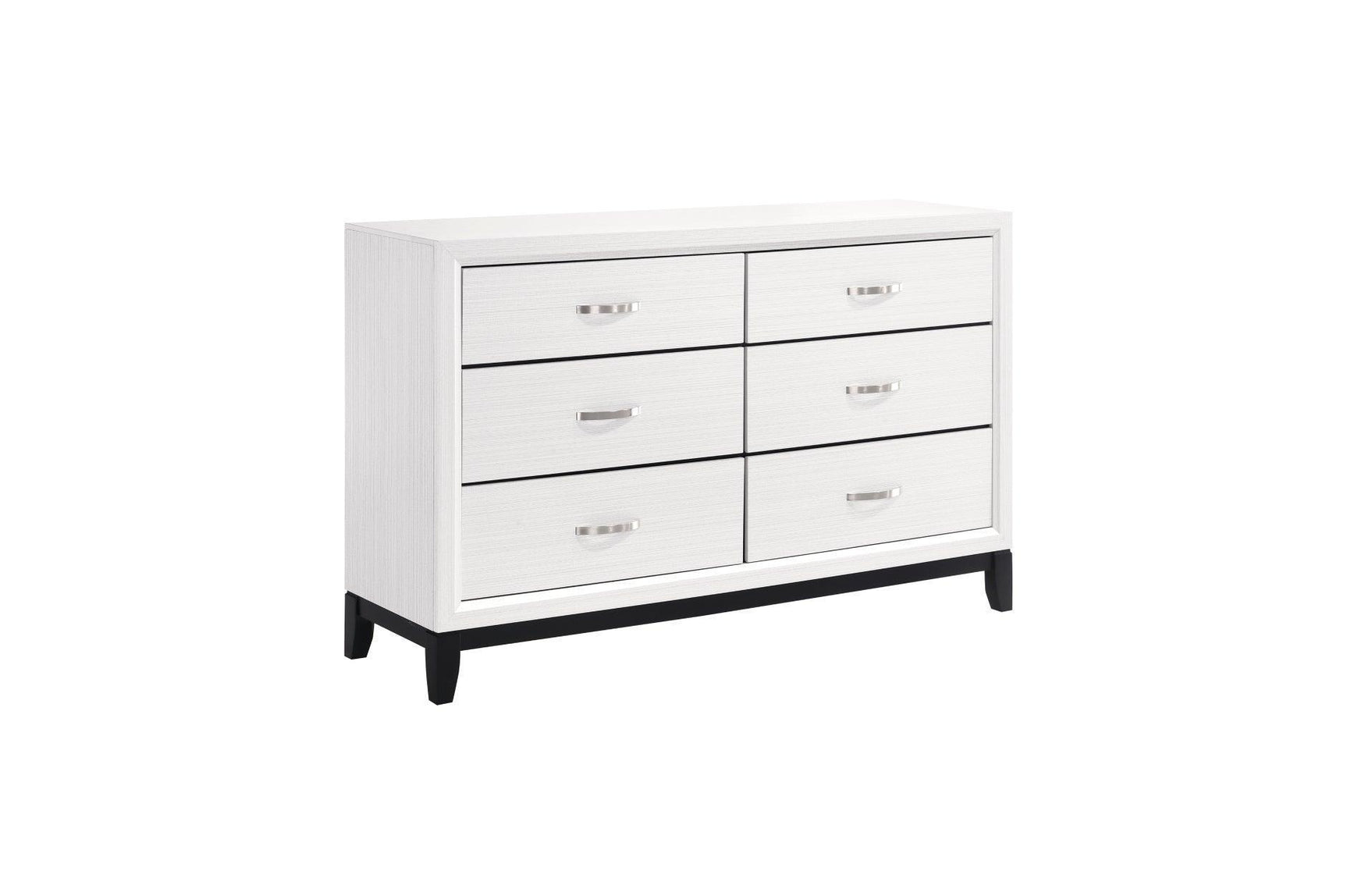 Davi White Panel Bedroom Set